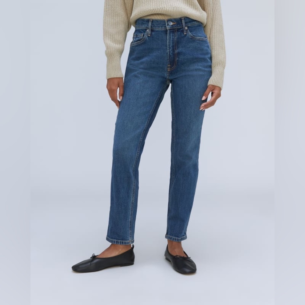 Everlane Original Cheeky Jean Women’s 30 Crop Organic Cotton